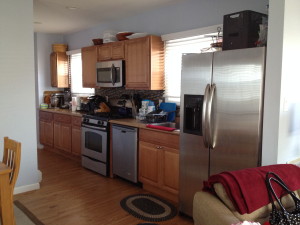 All new cabinets, countertops, fixtures and appliances. 